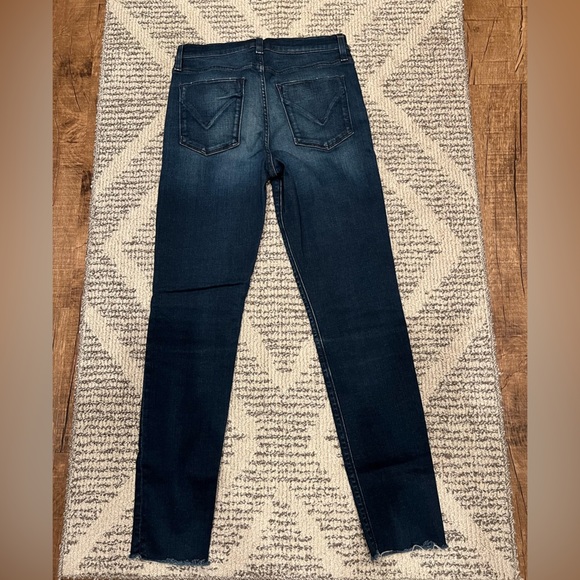 Hudson Nico mid rise supper skinny raw hem ankle jeans - Picture 4 of 15